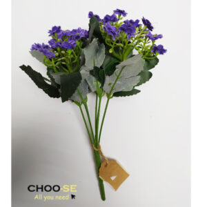 פרח מלאכותי הילה סגול www.choo-se.co.il